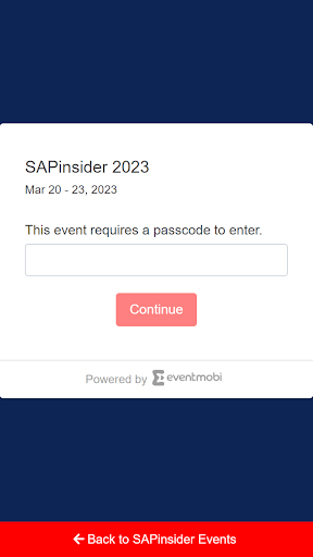 SAPinsider Events