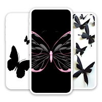 Butterfly Silhouette Wallpaper