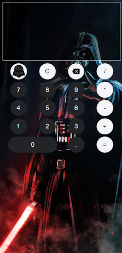 Android application Calculadora galáctica screenshort