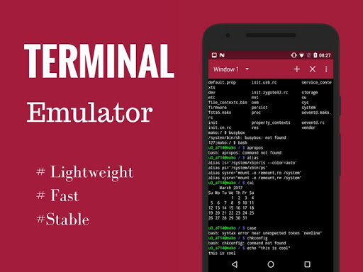 Terminal Emulator Free 1.2.7 Screenshots 1