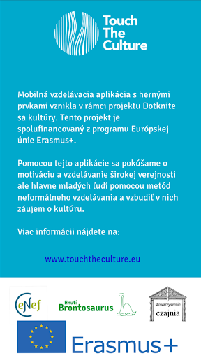 Dotknite sa kultúry Screen 3