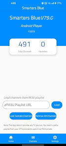 Captura de Pantalla 6 Smarters IPTV PRO - BluePlayer android