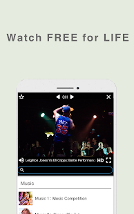 Unlimited TV Shows/Music App  Screenshots 5