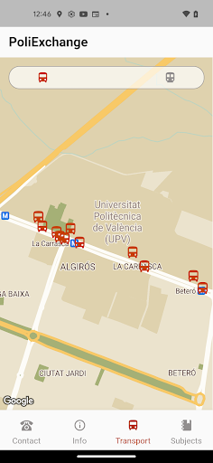 UPV PoliExchange Screen 3