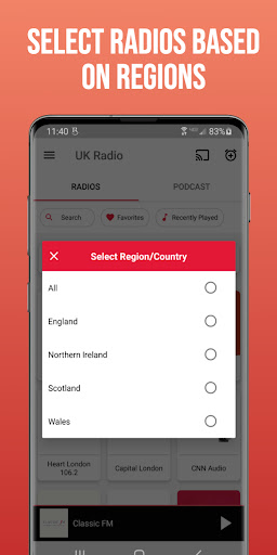 UK Radio - Online fm radio Screen 2