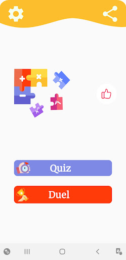 Android application Math Games - Math Quiz screenshort