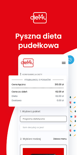 Android application Catering dietetyczny diet4u screenshort