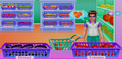 Cleaning and arranging a supermarket game cover