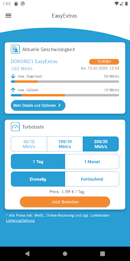 DOKOM21 EasyExtras Screen 2