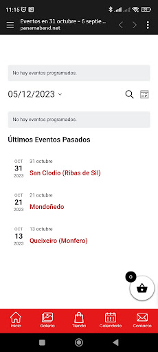 Panama Band app Screen 3