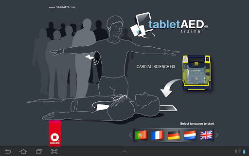 TabletAED Cardiac Science G3 Screen 2