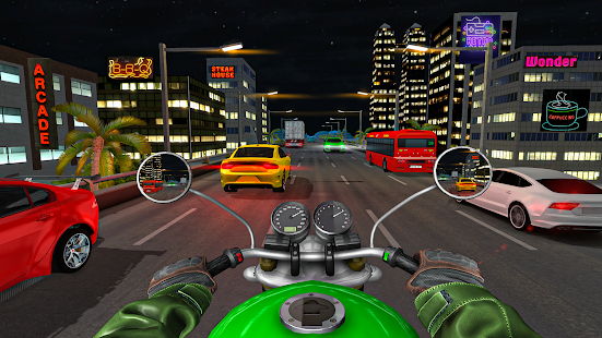 Moto Rider: Highway Traffic Racer 2.7 APK + Мод (Unlimited money) за Android