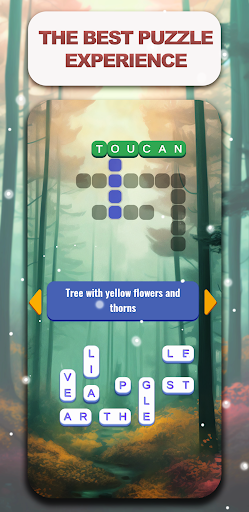 Android application Cross Domino: Word Puzzle Game screenshort