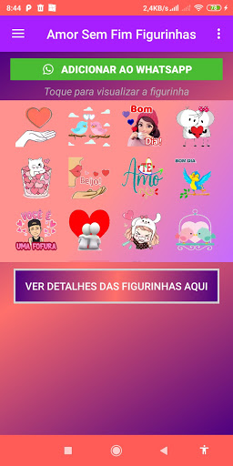 Amor Sem Fim Figurinhas Screen 2