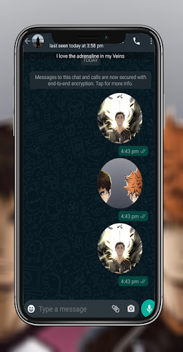 ? anime Haikyu Stickers WAStickerApps