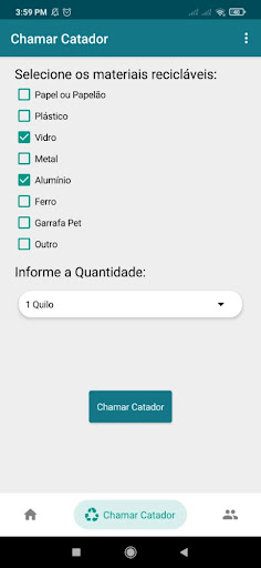 Reciclarayos Screen 2