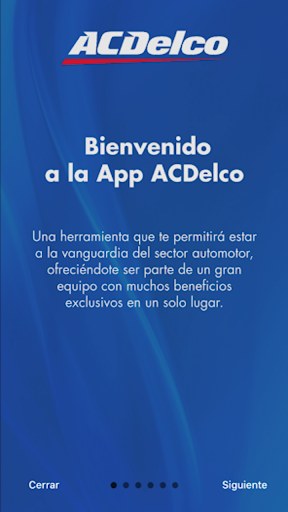 Android application ACDelco Col screenshort
