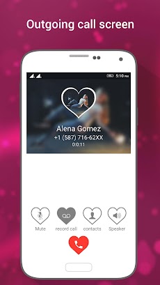 HD Phone 7 Love Caller Screenのおすすめ画像4