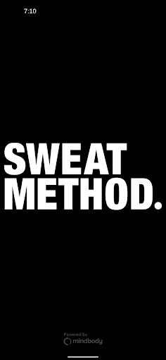 Android application Sweat Method screenshort