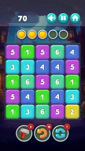 2048 clicker puzzle