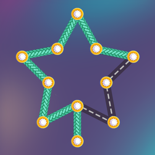 One Line Puzzle - One Rope Logo