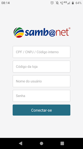 Android application Sambanet Multifunção screenshort