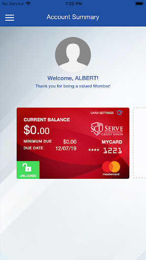 Serve CU Cards Screen 2