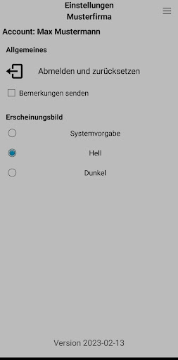 AZE - ArbeitsZeitErfassung Screen 3