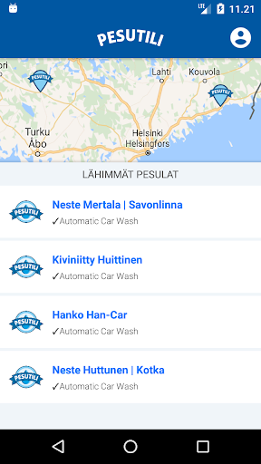 Android application Pesutili screenshort