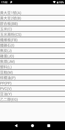 中國商品預測 Screen 2