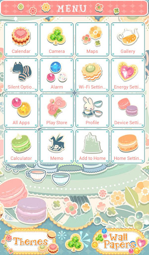 -Alice in Candy-land Theme Screen 2