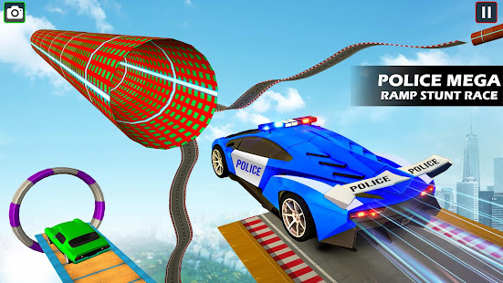 US Police Car Stunts 2020: Ramp Car Games 1.0.5 Screenshots 17