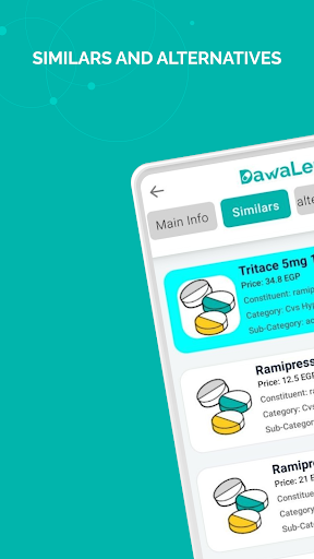 Android application DawaLens App screenshort
