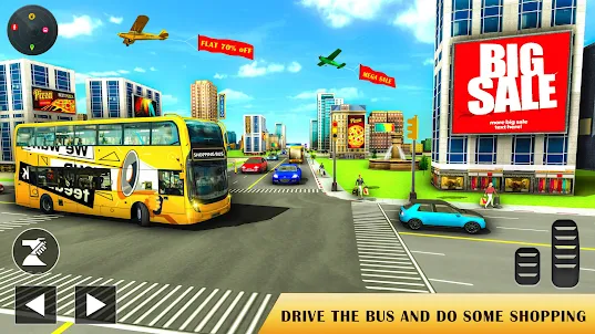 Bus-Simulator-Spiel: Busfahrt