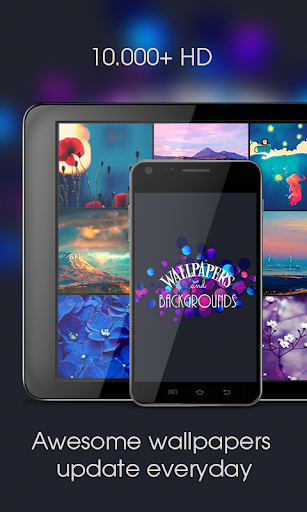 Android application Wallpapers & Backgrounds screenshort