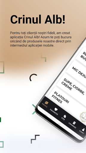 Android application Crinul Alb screenshort