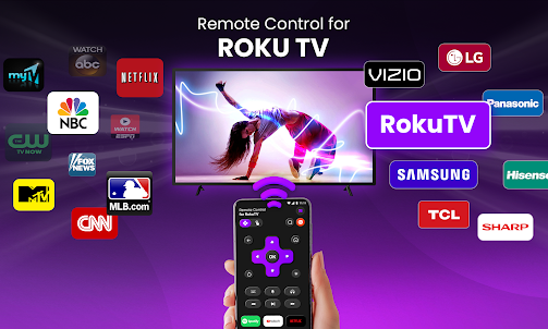 TV Remote Control for RokuTV