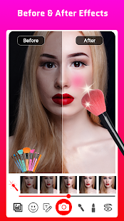 Makeup Photo Grid Beauty Salon Screenshot