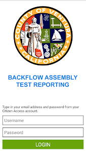 Ventura County Backflow Test
