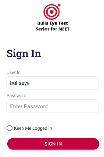 Android application Bulls Eye screenshort