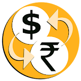 Rupee Dollar converter icon