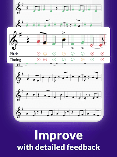 Screenshot of Saxophone Lessons - tonestro