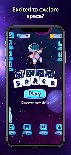 WordSpace - Word Game Screen 2
