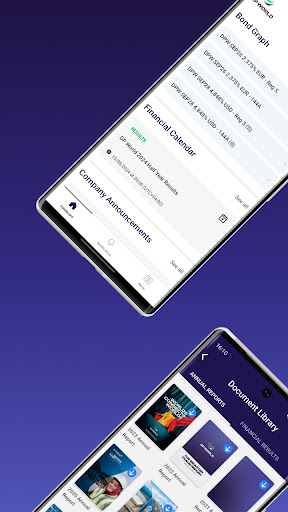 Android application DP World Investor Relations screenshort