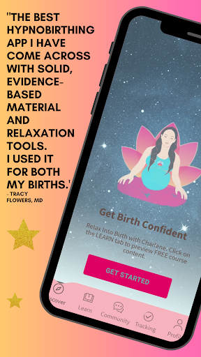 Android application Relax Into Birth Hypnobirthing screenshort