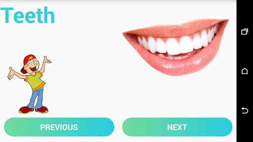 Kids Education Learn Body Parts