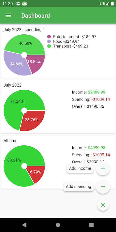 Budget Manager: track finances - 2.2.8 - (Android)