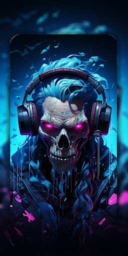 Cool Skull Wallpaper Live 4K Screen 2
