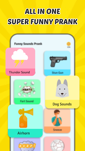 Android application Prank Sounds-Funny Sounds App screenshort