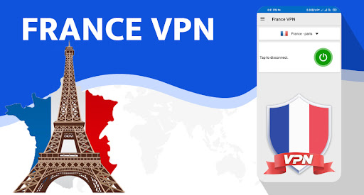 Android application France VPN screenshort